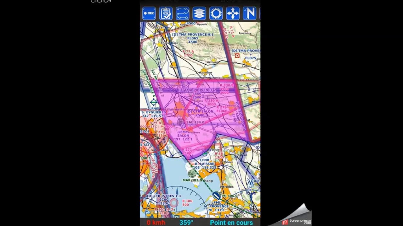 SDVFR - Espaces Aériens