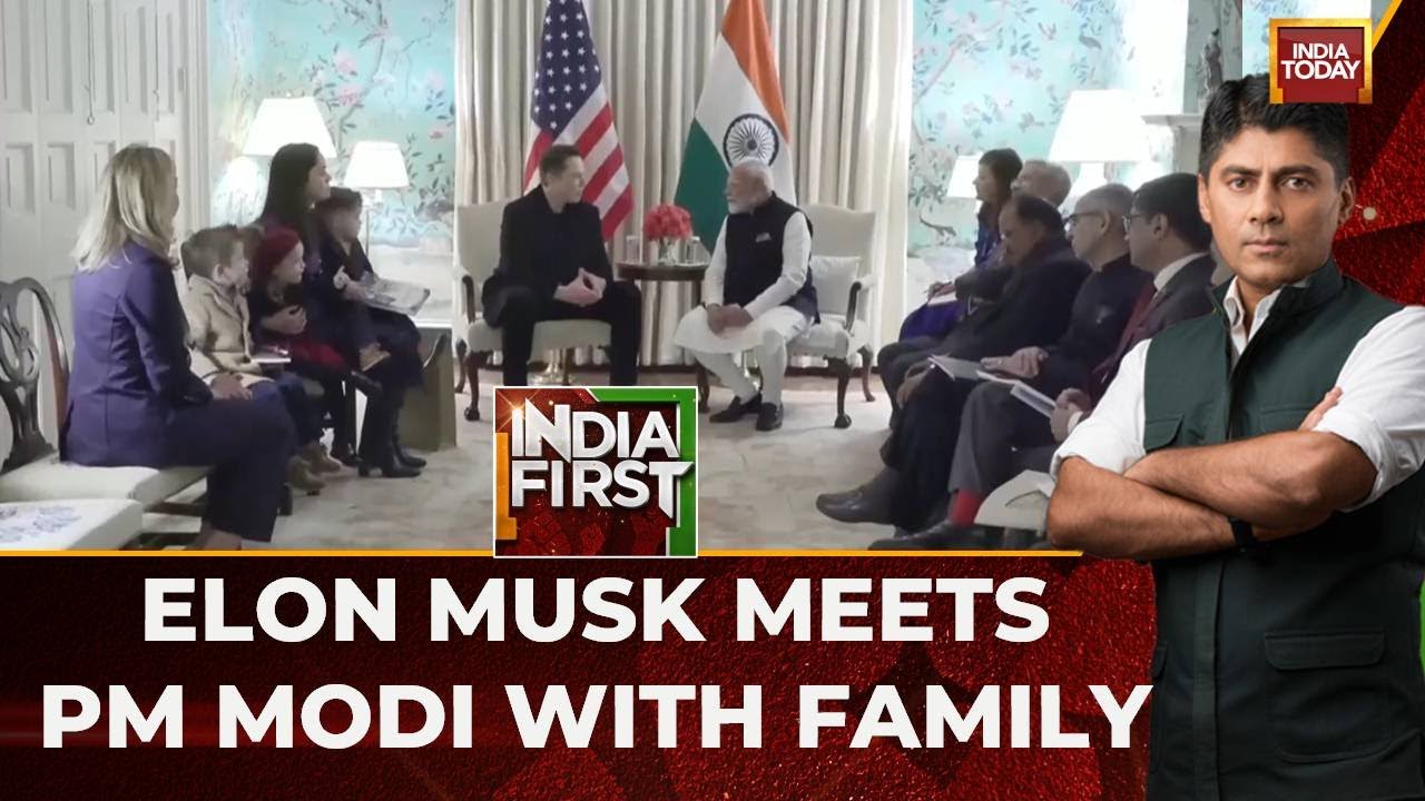 PM Modi Meets Elon Musk At Blair House: Tesla Investment In India On The Agenda | PM Modi US Visit