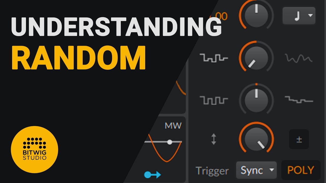 How to use the Bitwig Random device tutorial