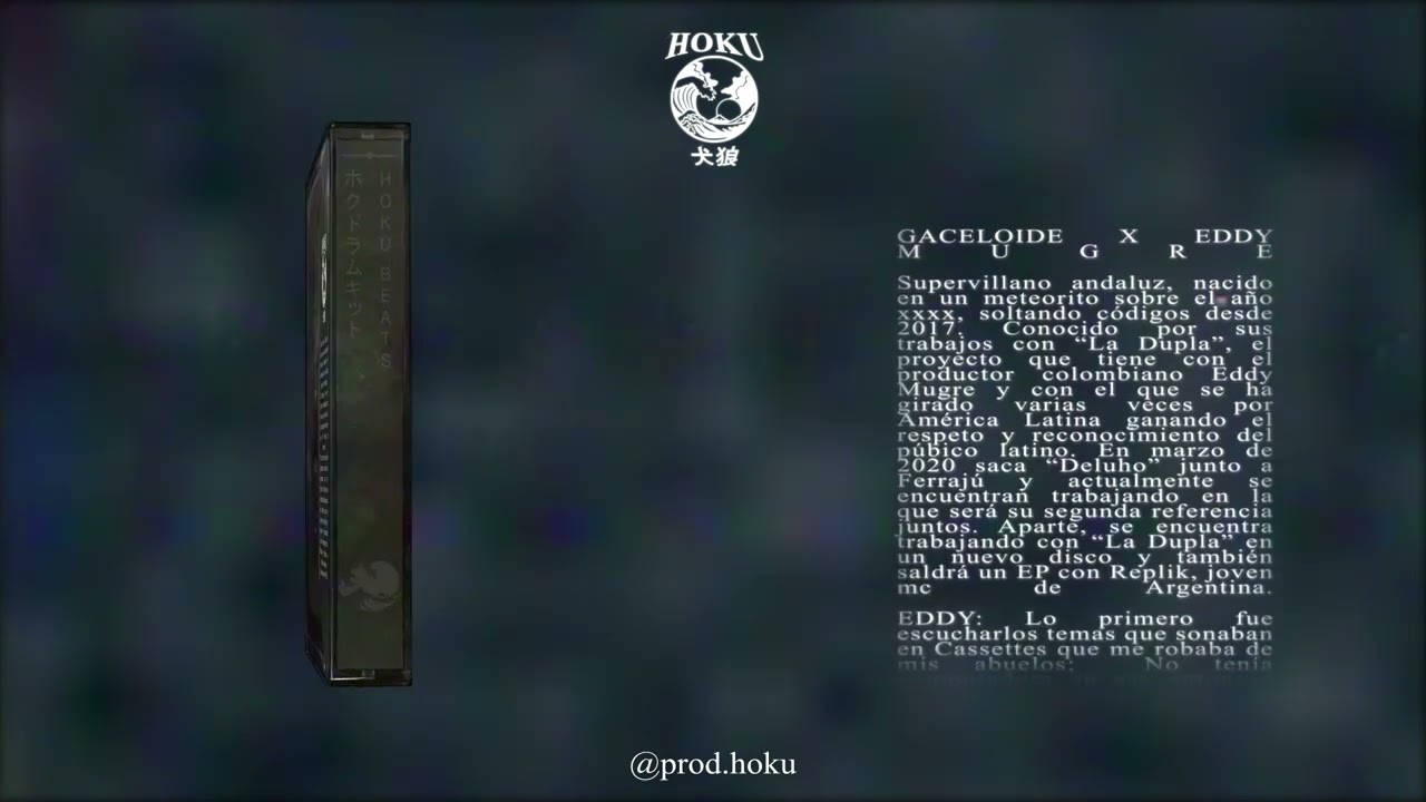 Gaceloide x Eddy Mugre Dark Boom Bap Type Beat (Prod.Hoku)