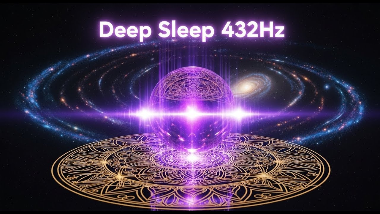 444Hz Alpha Healing Frequency | Deep Sleep Meditation Music for Stress Relief, Relaxation & Balance