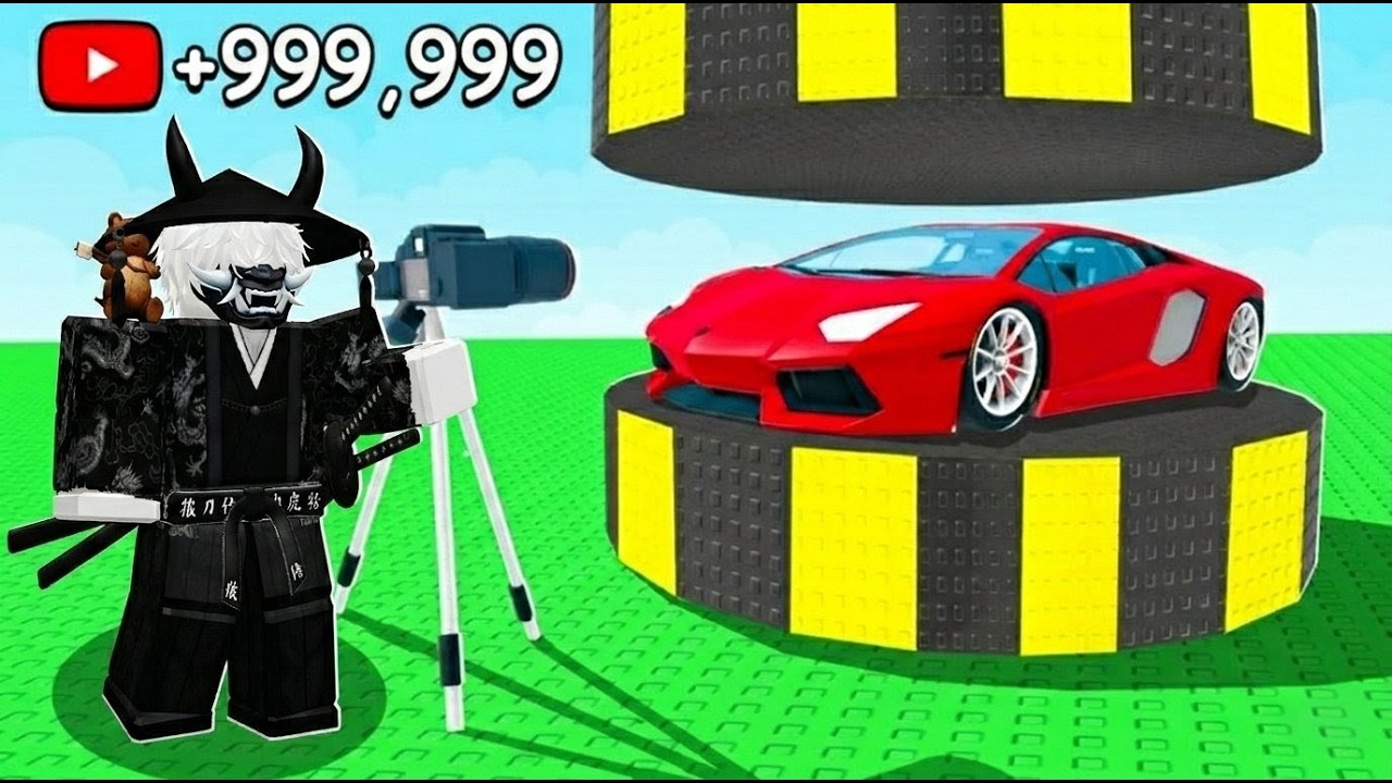 ZOSTAŁEM SŁAWNYM YOUTUBEREM W ROBLOX 🤑