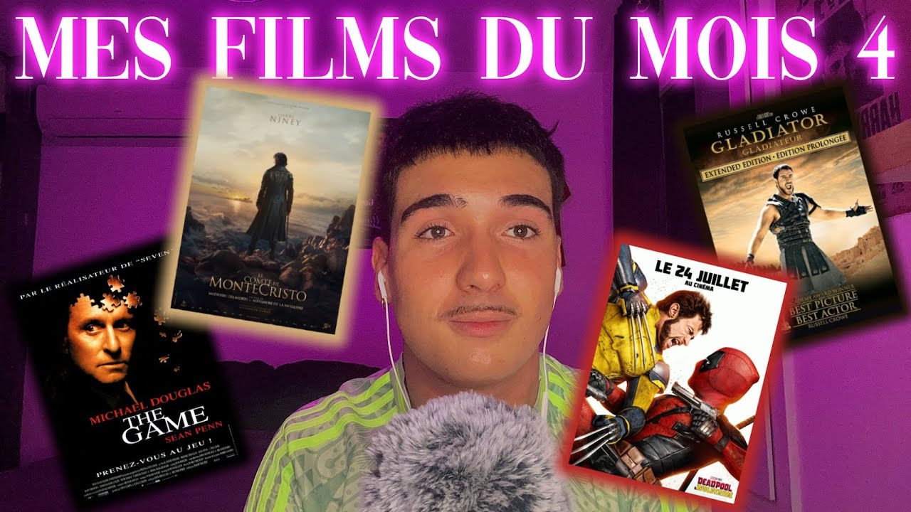 ASMR MES FILMS DU MOIS #4