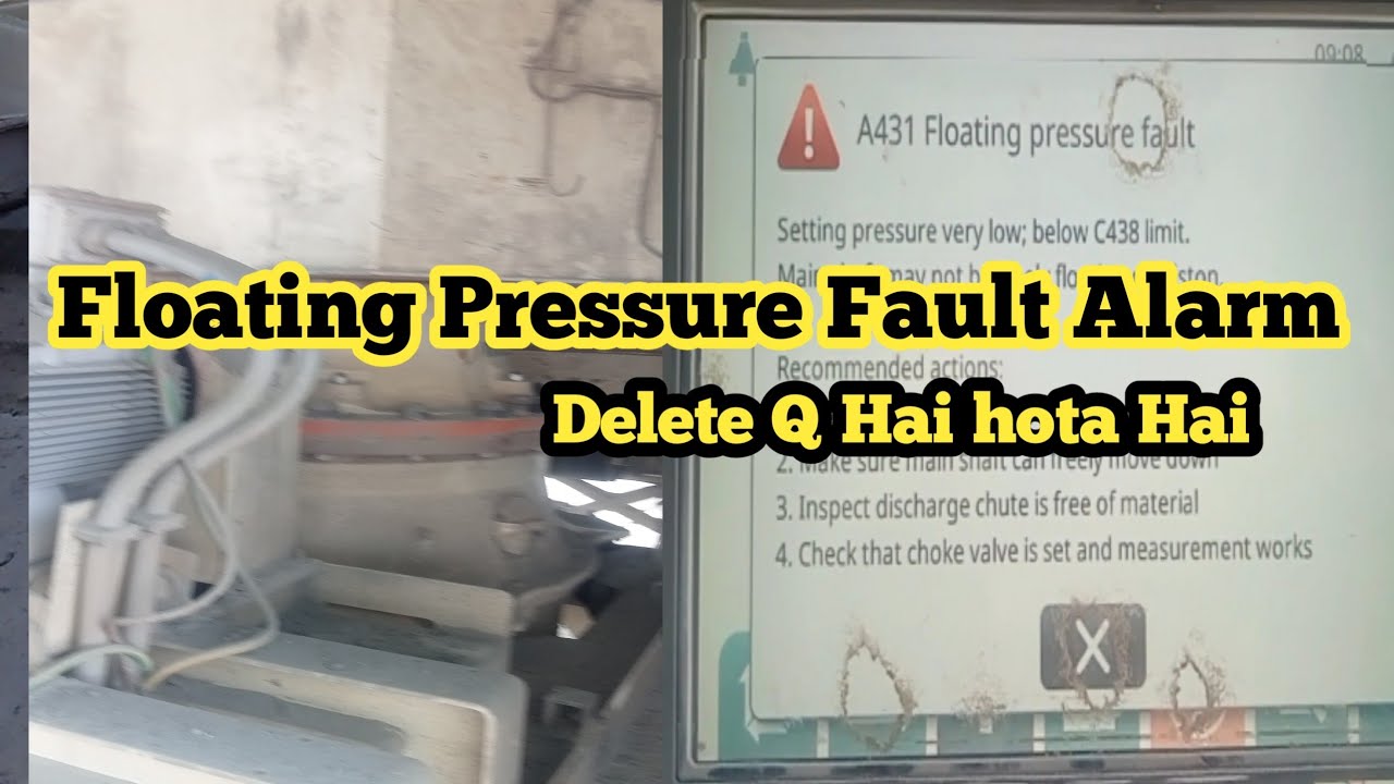 Cone Crusher Floating Pressure Fault