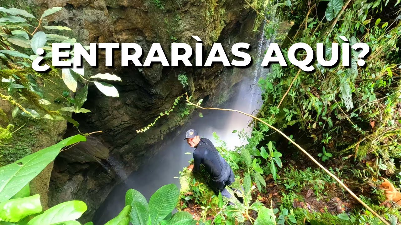 La caverna Más grande de Colombia (Hoyo de águila)