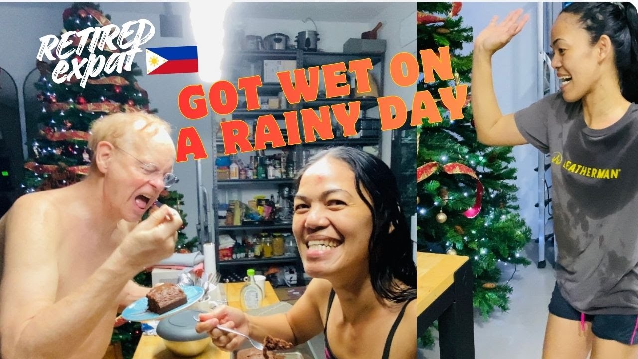 Wanting something moist on a rainy day in the country side Philippines