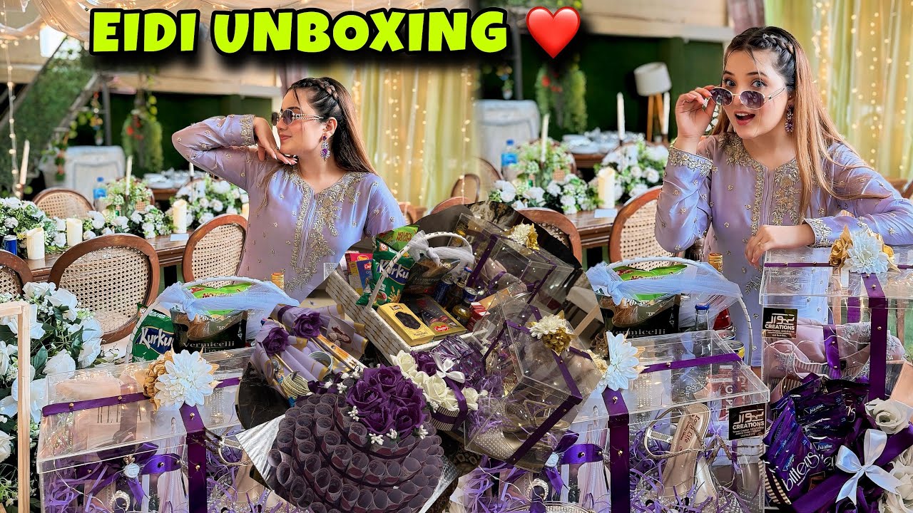 MOST AWAITED VIDEO💥EIDI UNBOXING💥2025❤️❤️@RabeecaKhan @RabeecaKshorts @hussain.tareen