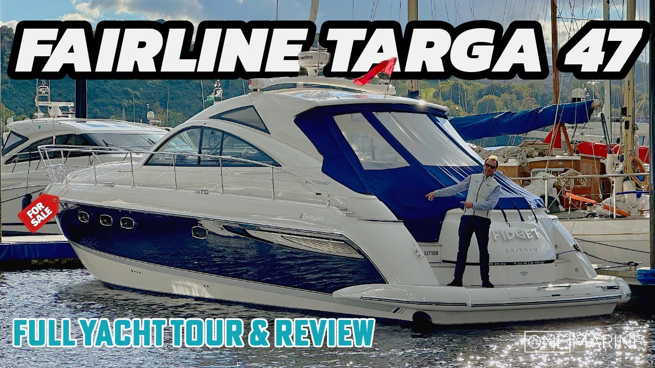 Fairline Targa 47 GT — полное прохождение