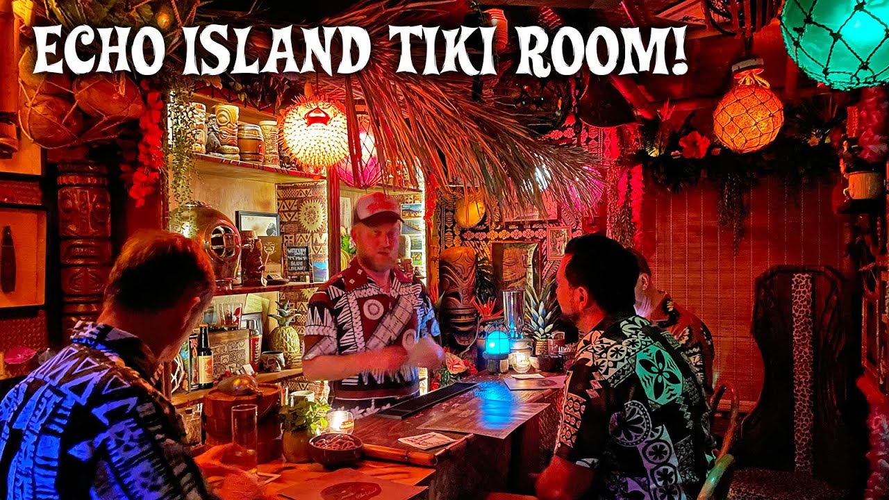 ECHO ISLAND TIKI ROOM Walkthrough and Tribute!