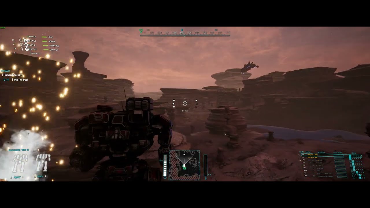 Mechwarrior 5  Mercenaries - Duel 4v4