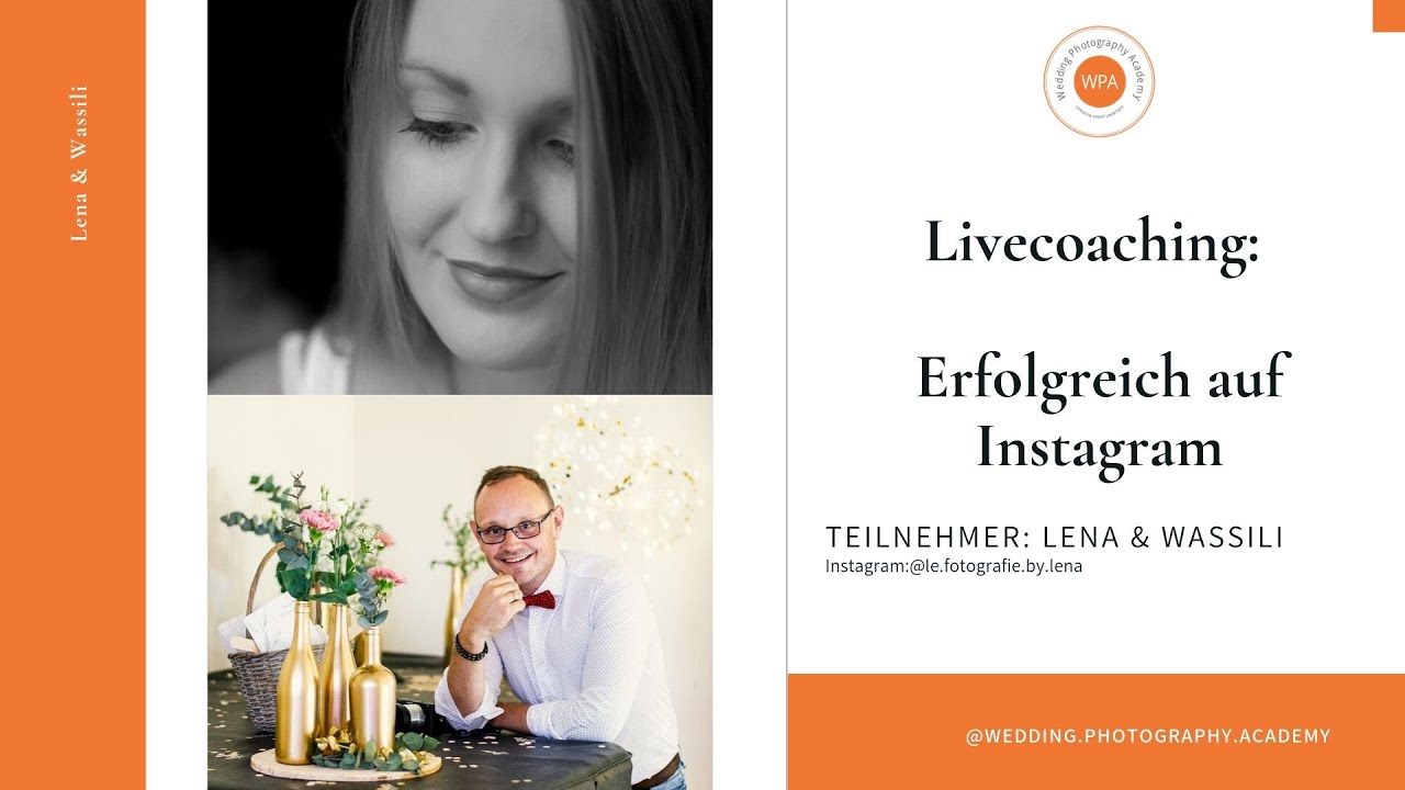 Livecoaching: Erfolgreich auf Instagram
