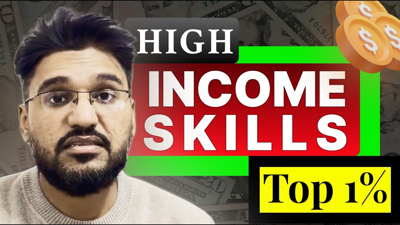 Top 4 HIGH INCOME Skills(AI Can’t Replace) of Top 1% - Must LEARN In 2026