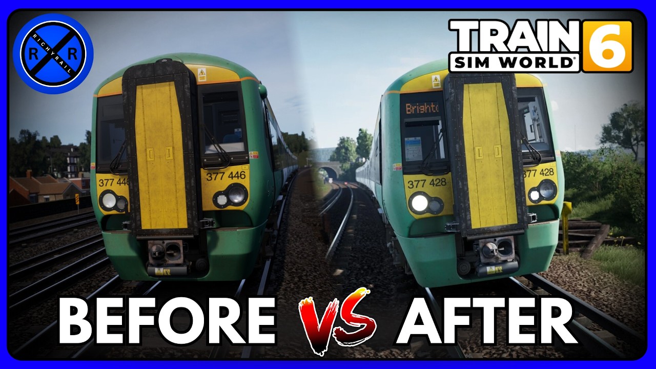 BEFORE vs AFTER! | East Coastway REMASTER! | Train Sim World 6