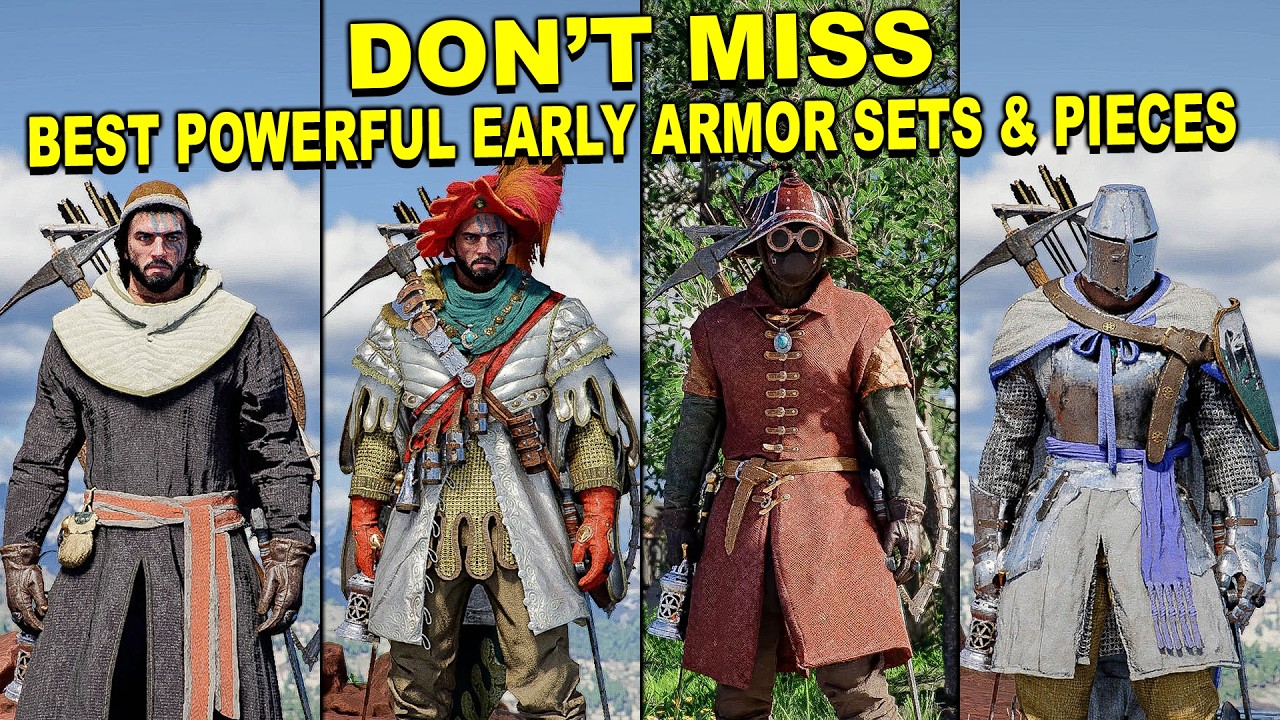Crimson Desert - DON'T MISS This Best Powerful Early Armor Sets & Pieces