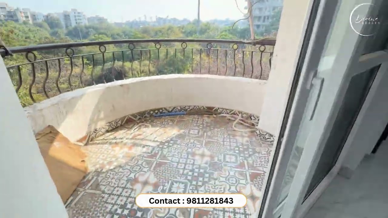 Modern 3 BHK in Dwarka Sector 4 | Marble Flooring, 2 Sunlit Balconies | Parijat Apartment Tour