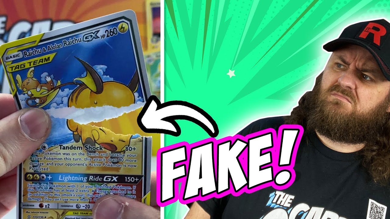 FAKE Pokemon Unified Minds Booster Box Opening