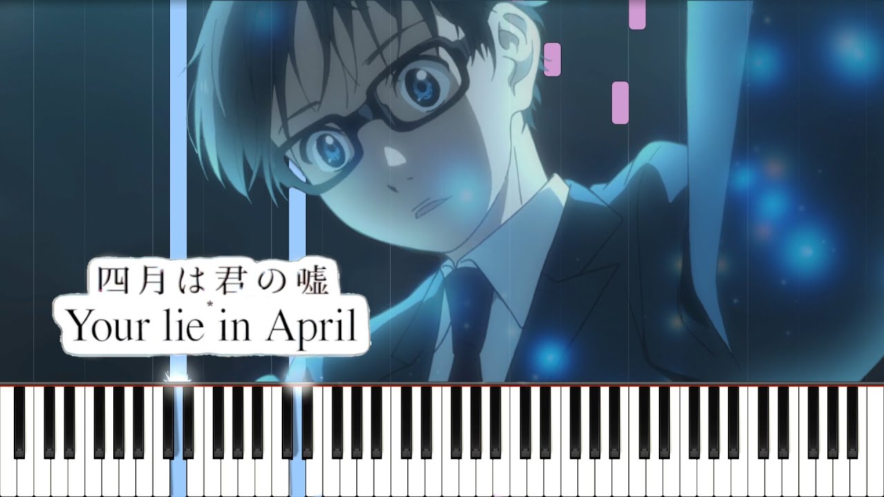 Losing Heart - Your Lie in April Piano Cover | Sheet Music | 四月は君の嘘, くじけそう に なる