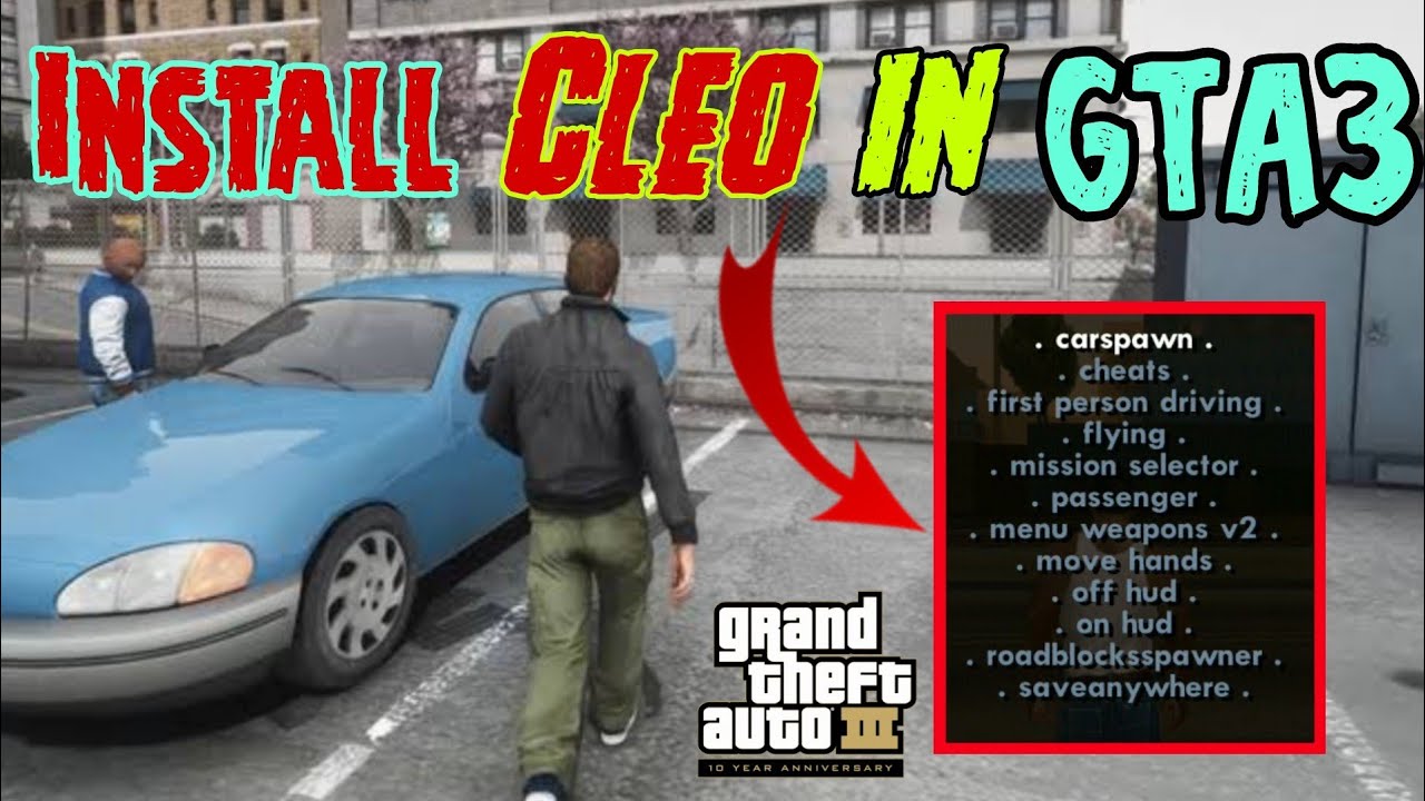 how install cleo cheat mods in gta 3 android | gta 3 cheat codes