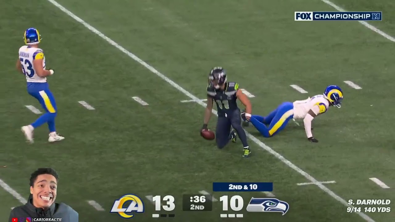 CarioReacts To Rams vs Seahawks | NFC CHAMPIONSHIP | FULL GAME HIGHLIGHTS | January 25, 2026!!!