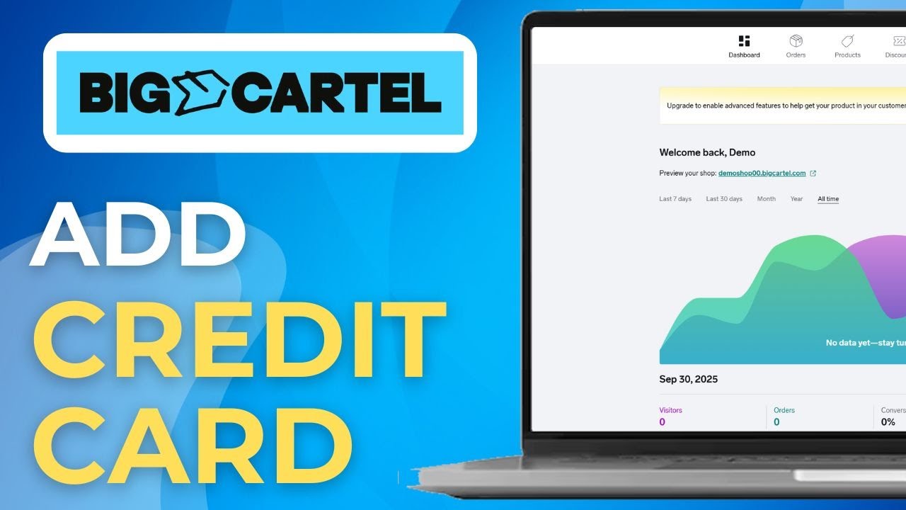 How to Add Credit Card Payments on Big Cartel