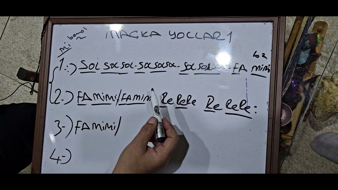 en kolay saz dersi 4 maçka yolları taşlı