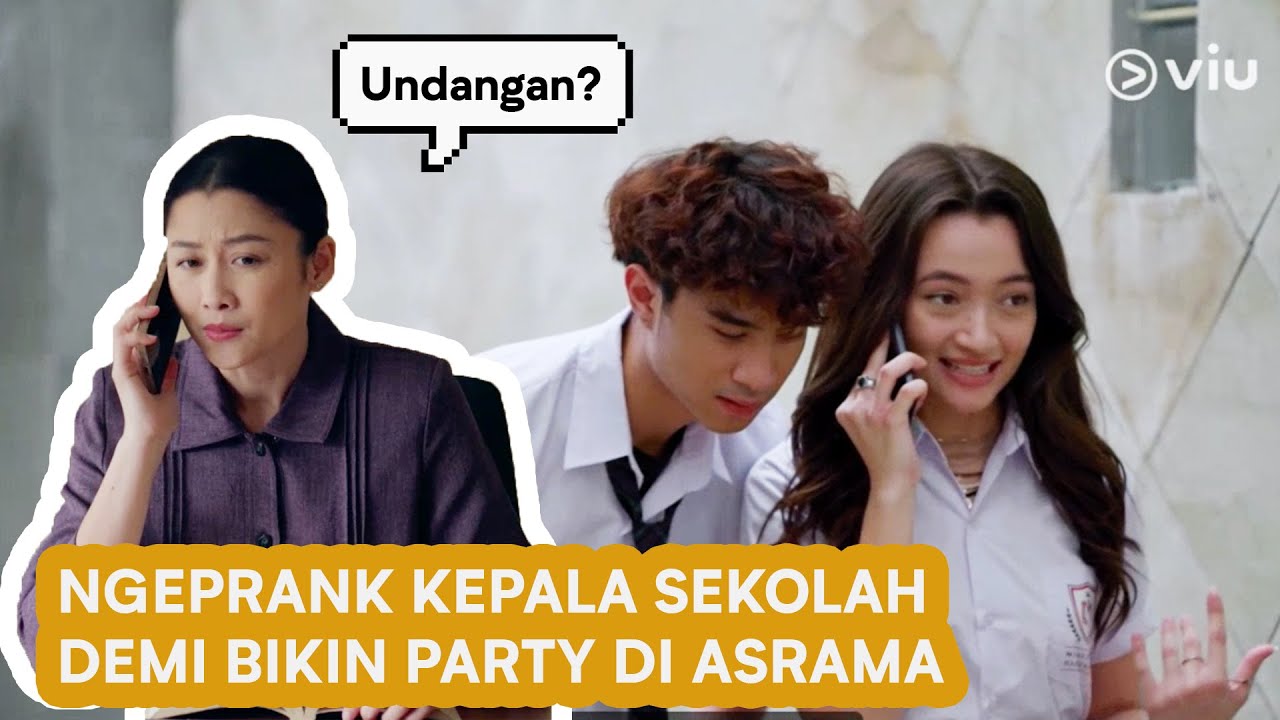 Megan Dan Devano Diam - Diam Bikin Pesta Di Asrama | Bad Boy Vs Crazy Girl | Viu Original