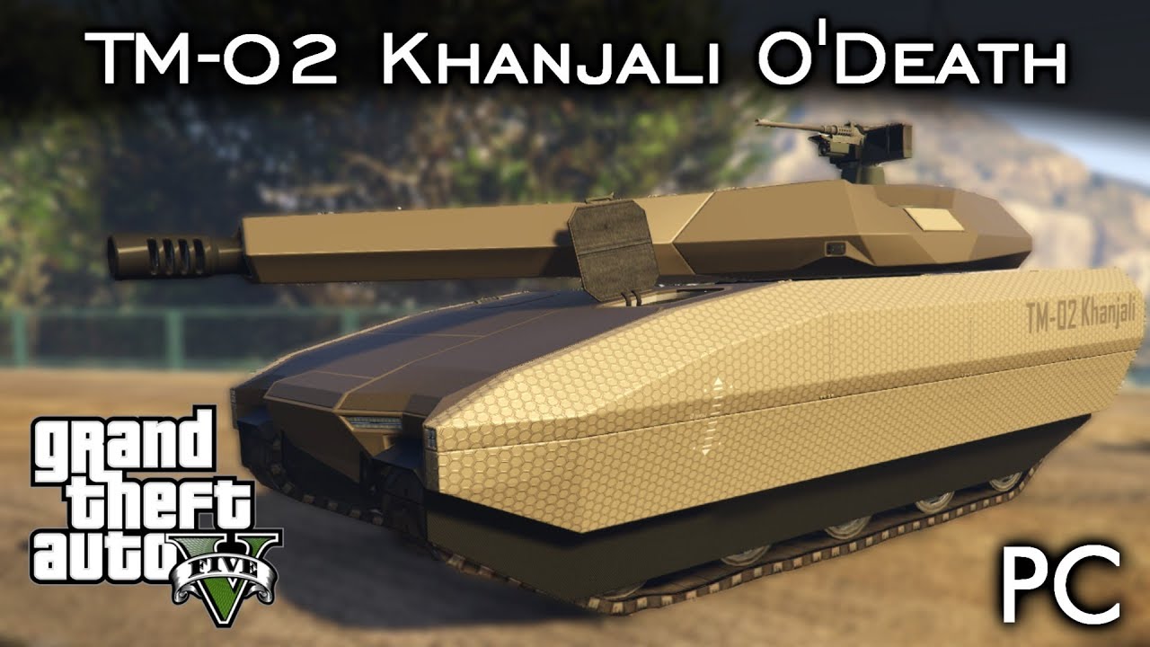 Tanque Khanjali O'Death - Tunando e Treta com o Trevor! 💀 | GTA V - PC [PT-BR]