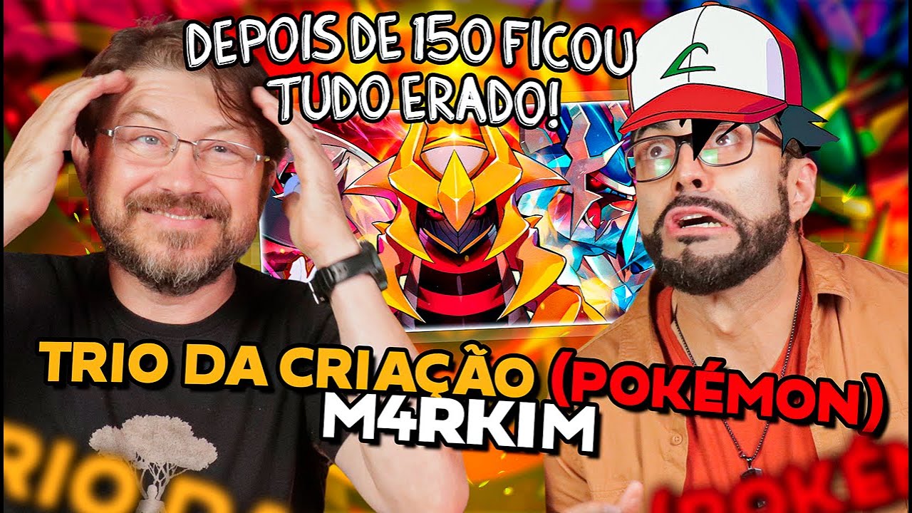 REACT de M4rkim - Trio Da Criação (Pokémon)