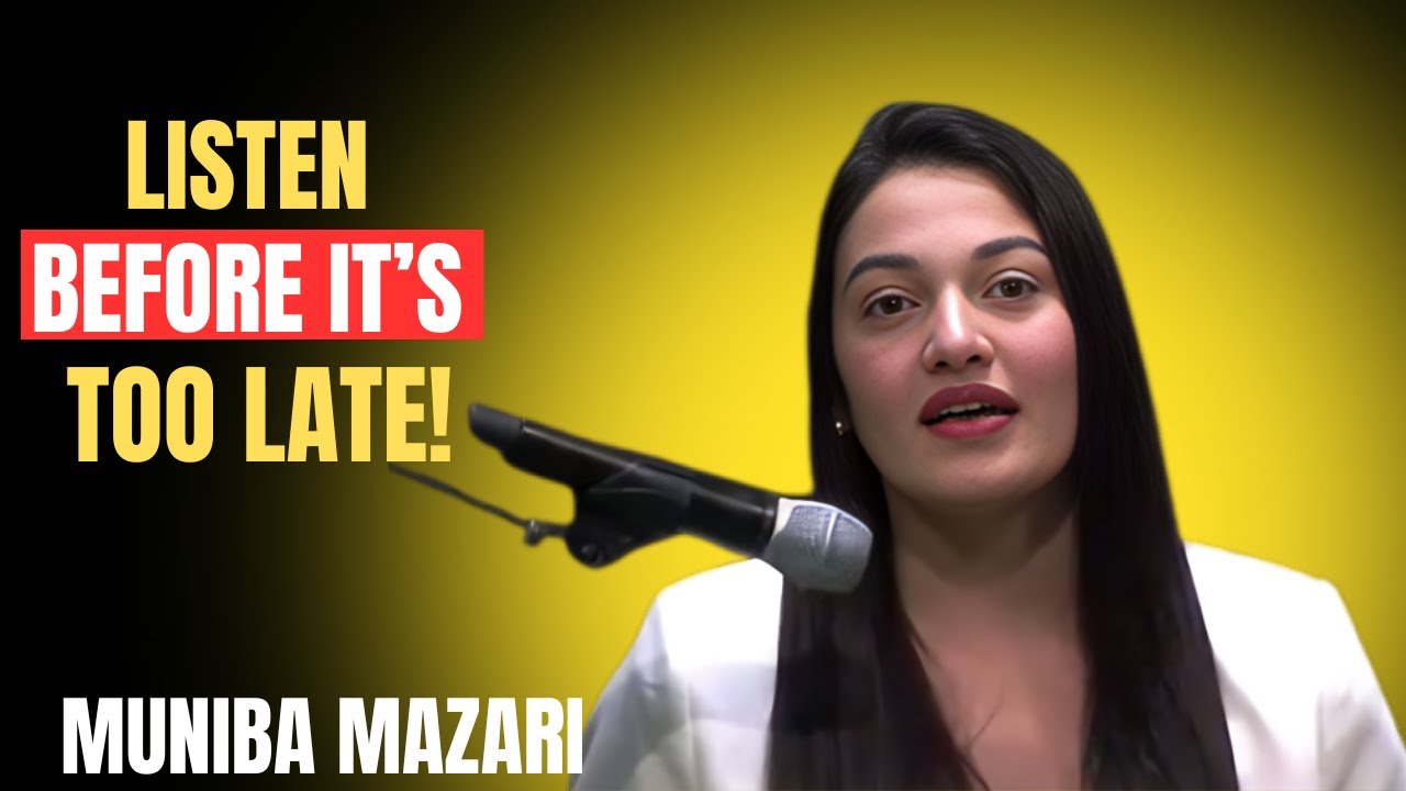 You have to listen to your heart | Muniba Mazari Motivational Speech