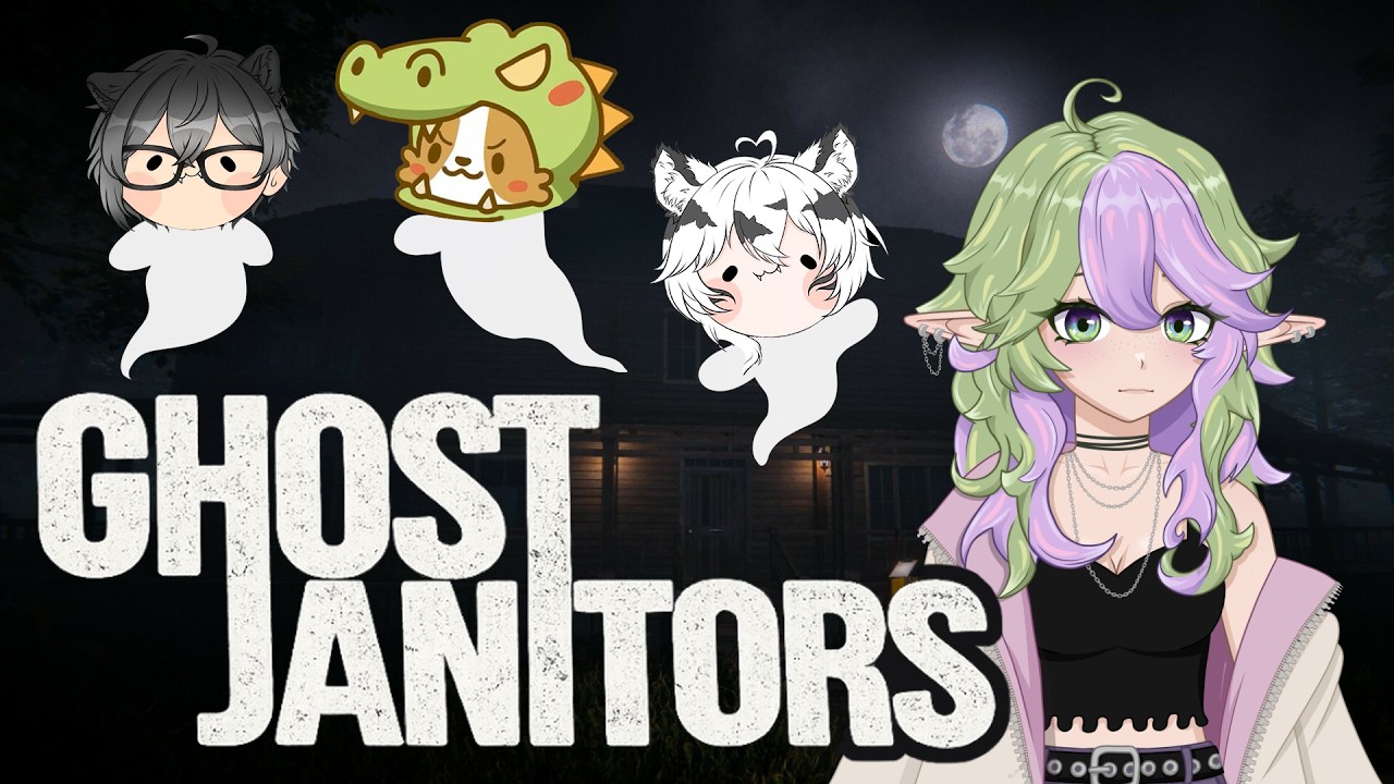 Spooooky scary... cleaning?? w/ VimGrimm, Nushee & VTMiwa
