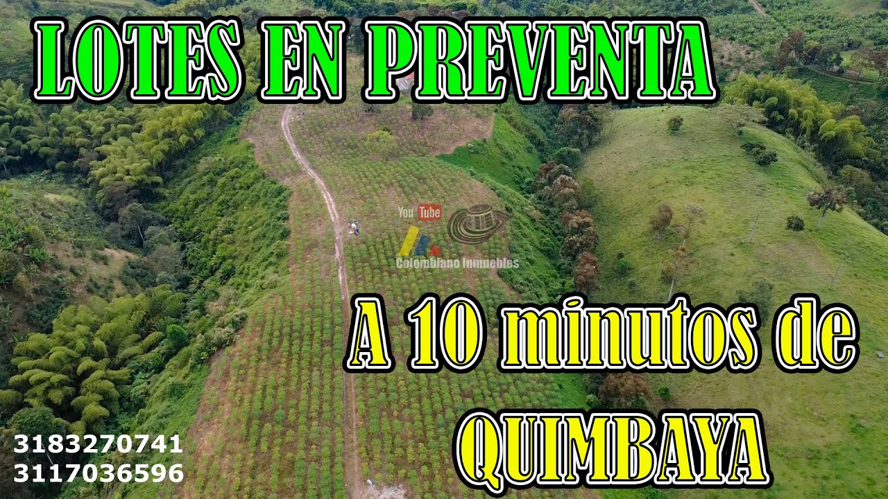 🏡Vive el Eje Cafetero: proyecto de lotes campestres cerca a Quimbaya. 3117036596