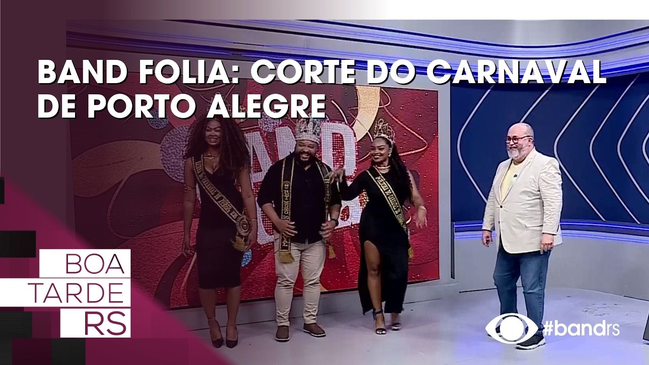 Boa Tarde RS recebe a Corte do Carnaval de Porto Alegre