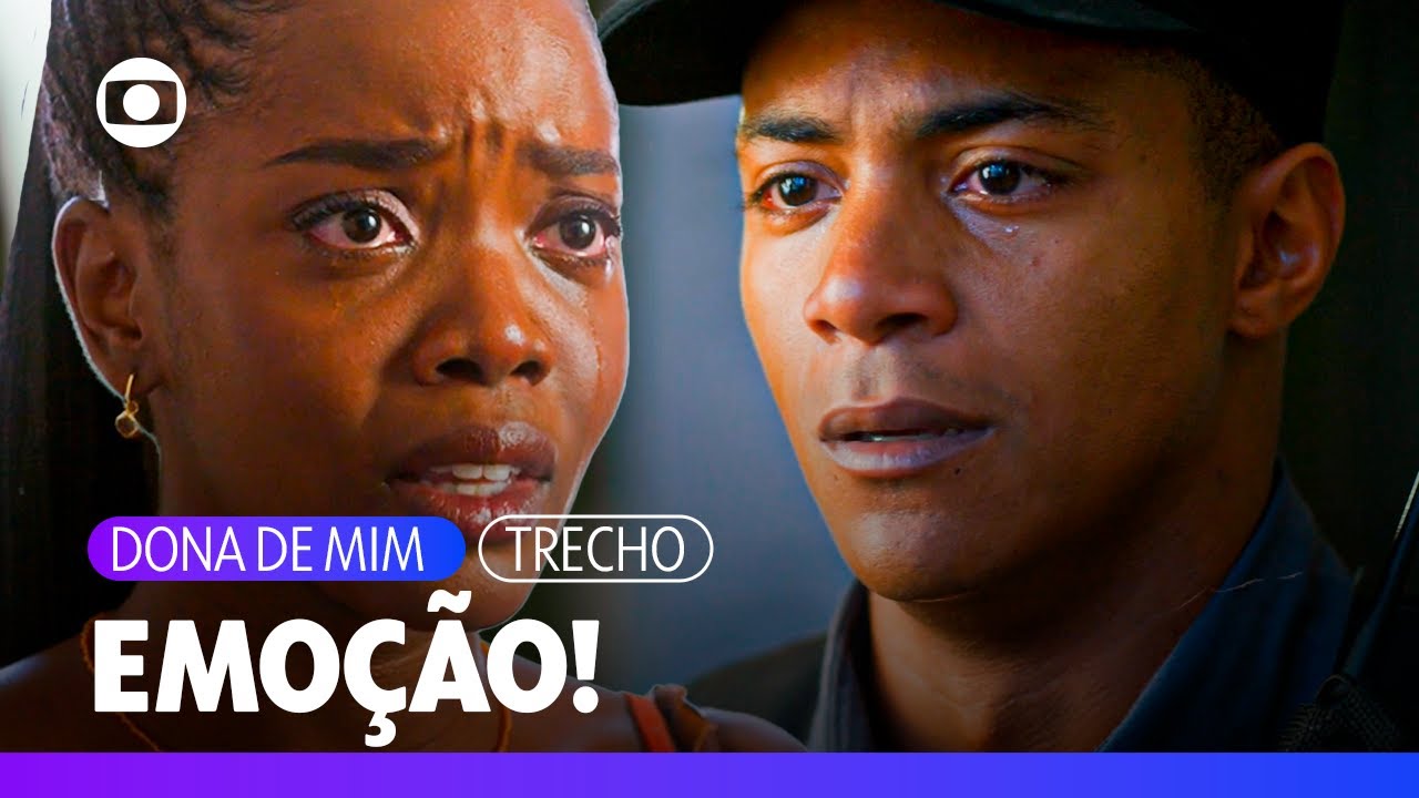 Leo fica muito emocionada ao ver que Marlon salvou a vida do bebê! | Dona de Mim | TV Globo
