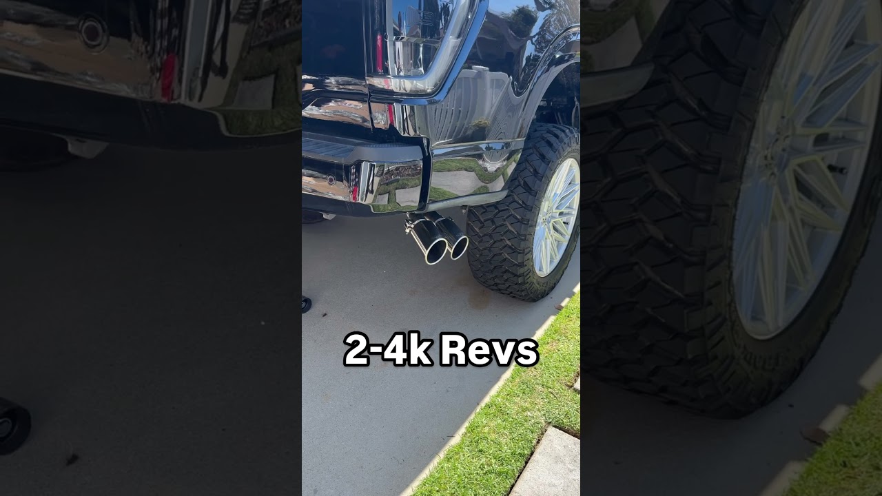 Roush Exhaust on a 2024 F150 5.0 IG/TIk Tok dillon5.o