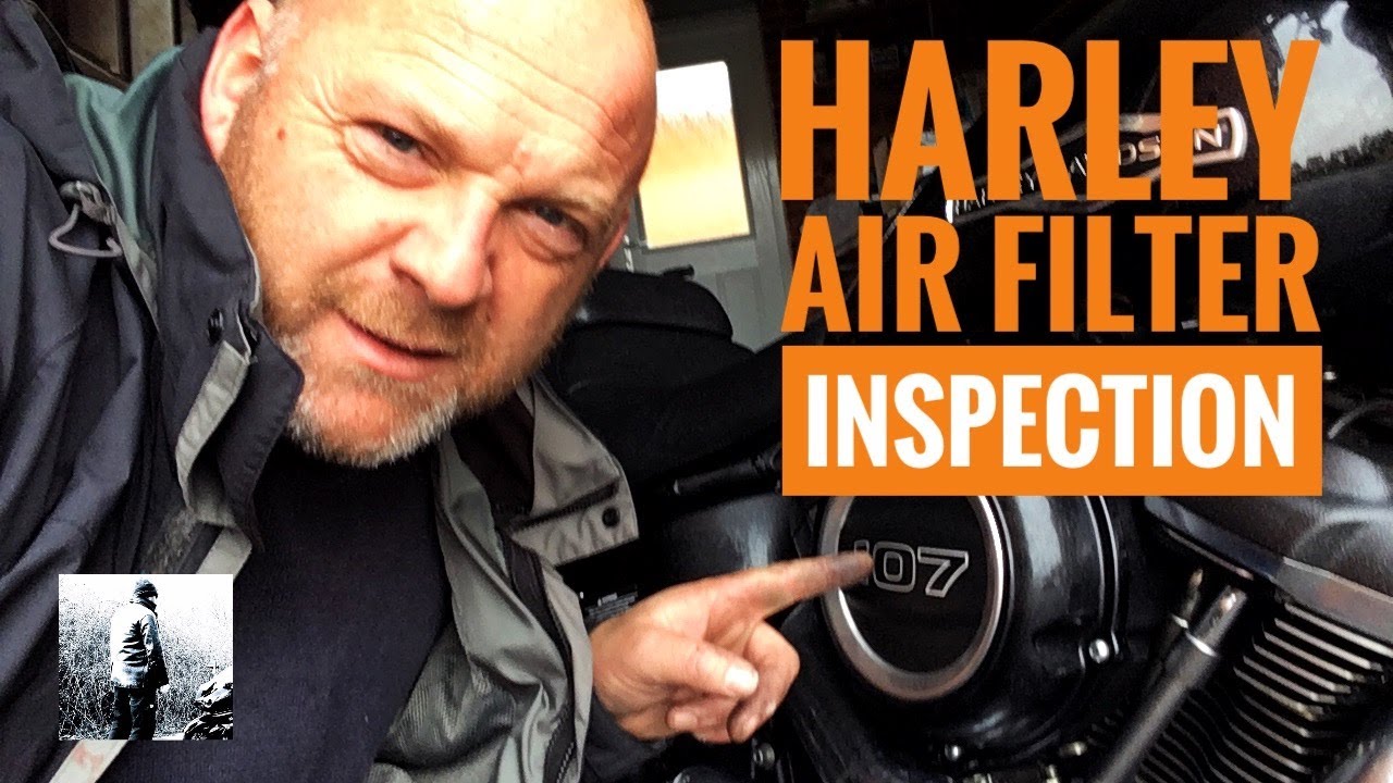 Inspect And Clean Sport Glide Air Filter - How To Check Your Harley Air Cleaner
