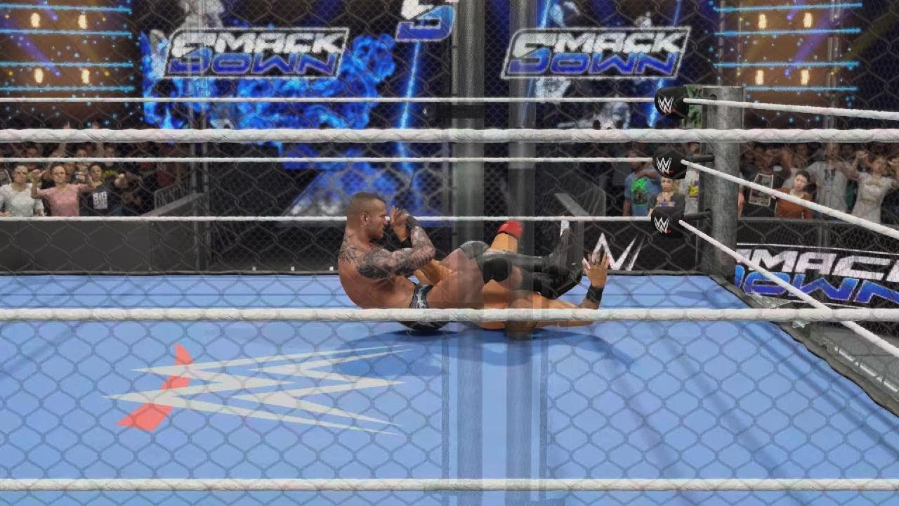 Orton Vs Holland Rematch Steel Cage