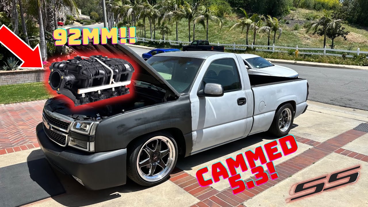 CAMMED SILVERADO 5.3 ПОЛУЧАЕТ ВПУСКНОЙ КОЛЛЕКТОР TBSS!!
