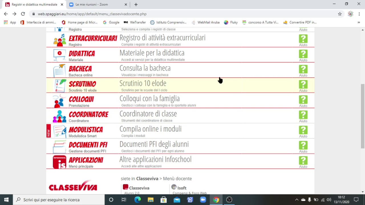 GUIDA ALL'USO DELLA FUNZIONE 