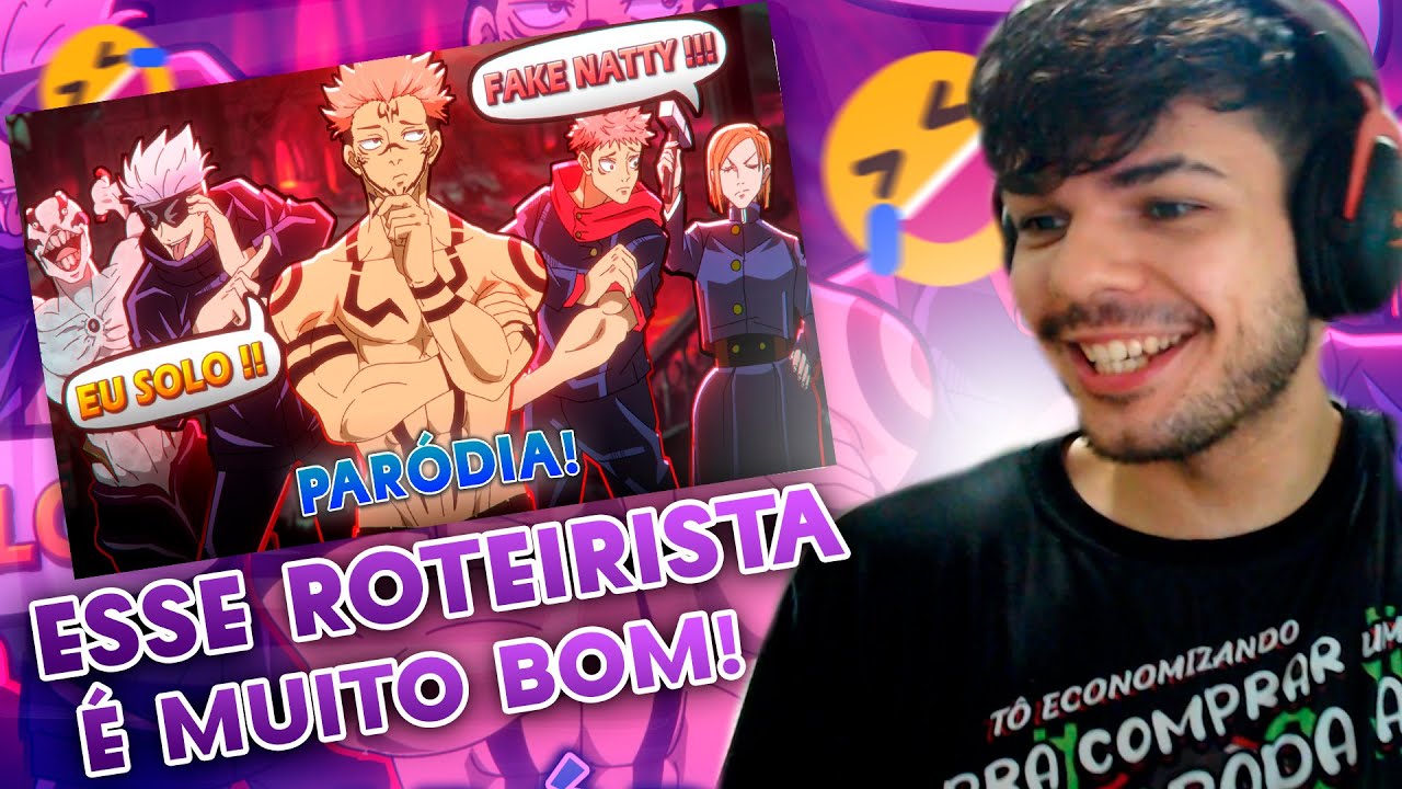 CARLOS REAGE A ITADORI FAZ AMOR COM SUCO? SUKUNA NÃO DECIDE SE SENTA NO BOLO OU... [PARÓDIA JUJUTSU]