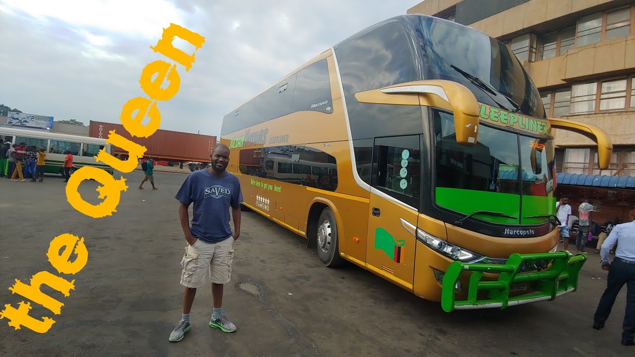 Lusaka to Solwezi // Juldan Motors // Marcopolo G7 Paradiso 1800 DD // Sleepliner