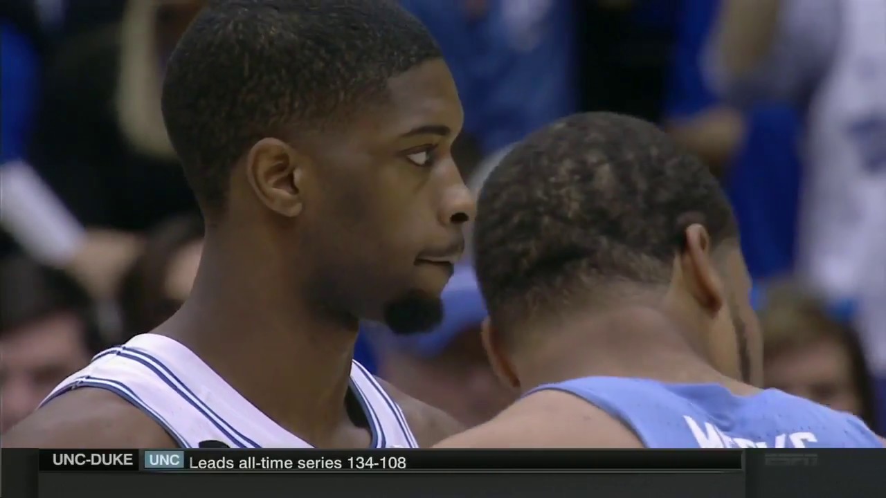 North Carolina vs Duke Blue Devils basketball 2017 (Feb. 09)