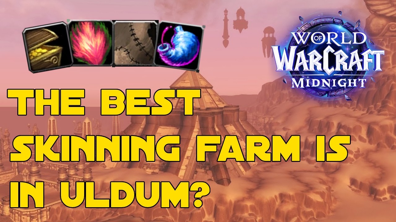 (20,000g/hr) This Uldum Skinning Farm Outperforms Any In Midnight - WoW Midnight Gold Guide