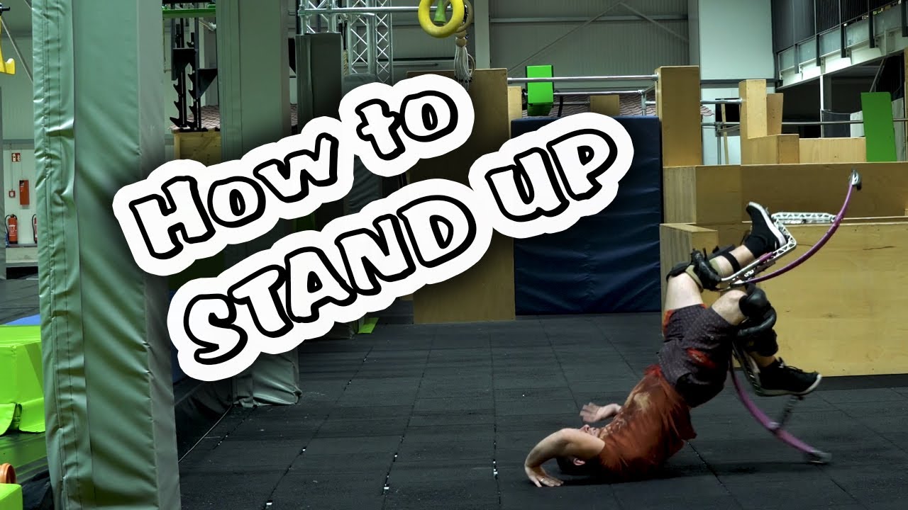 How to stand up (как подняться на джамперах)