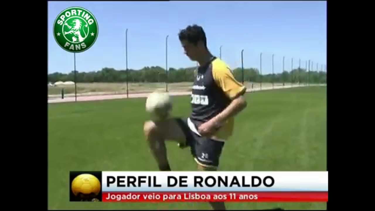 Cristiano Ronaldo ● young boy and goals in Sporting CP ● 1997-2003