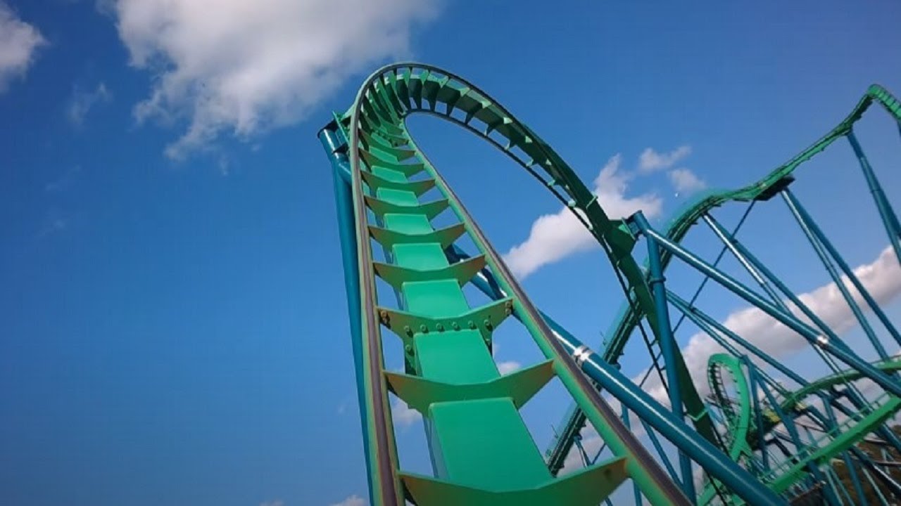 Kraken - SeaWorld Orlando - Front Row (4K HD POV) - January 2023