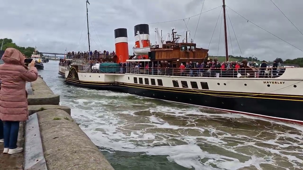 The Waverley visiting Bideford  Sat. 07th June 2025