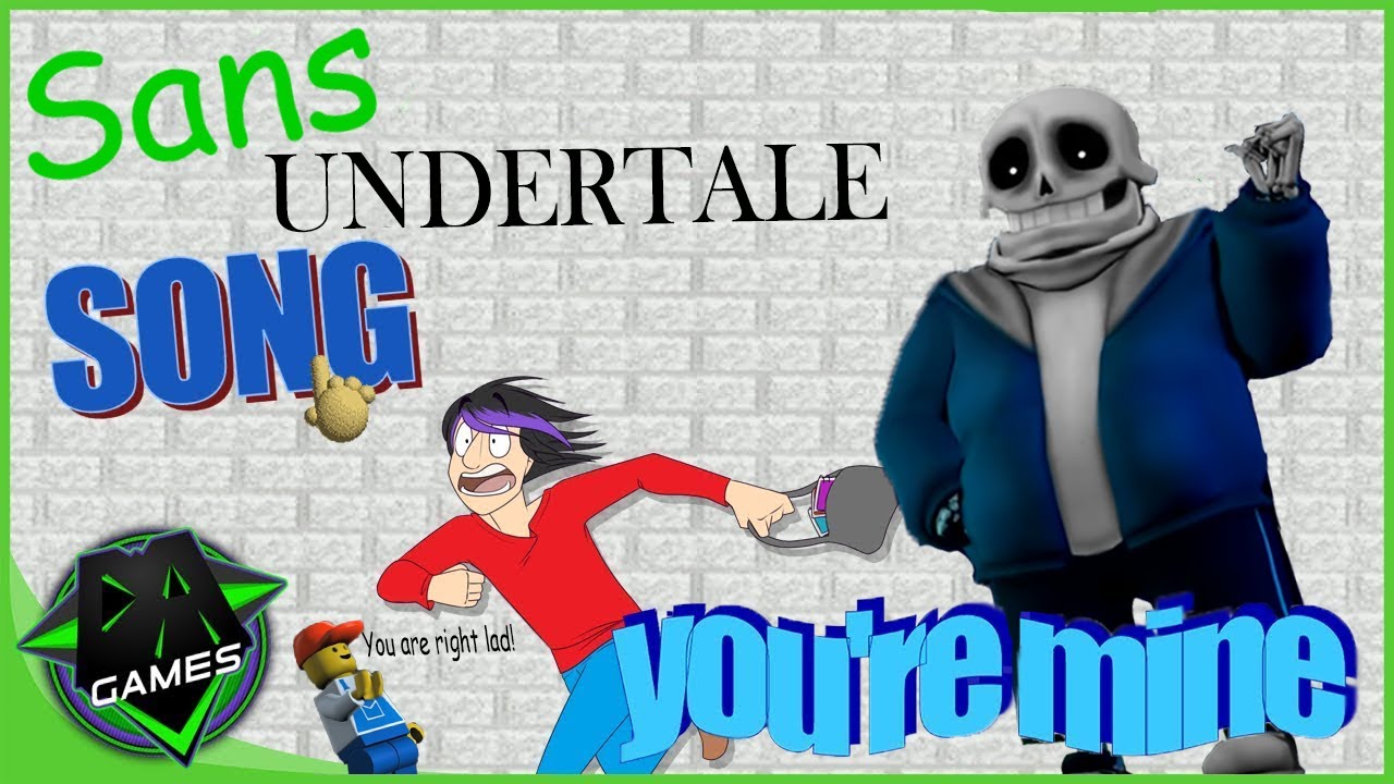 You're Mine but Sans From If Undertale Was Realistic Sings it (Official DAGames Vocals)