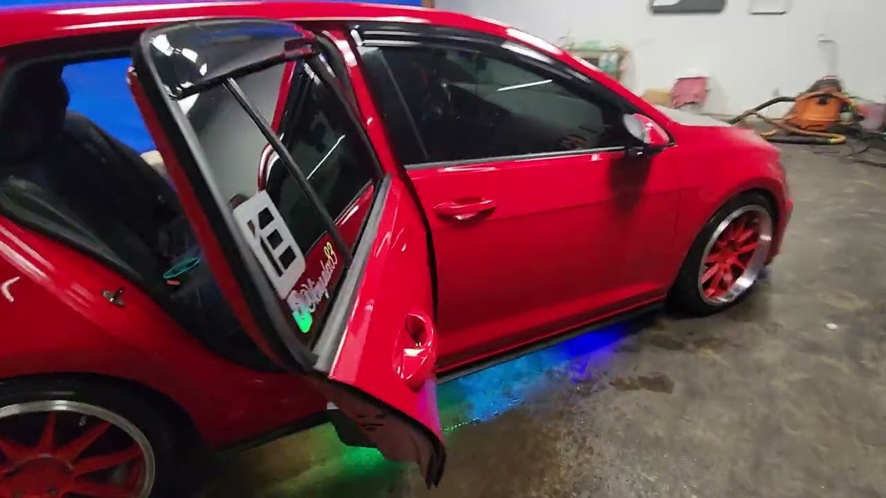 detallado r&aacute;pido a mi 🍒 gti mk7, no hay autos feos solo solo due&ntilde;os descuidados y sin estilo