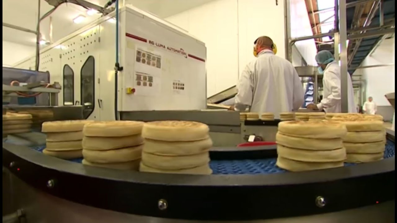 Inside Dunstable flatbread factory
