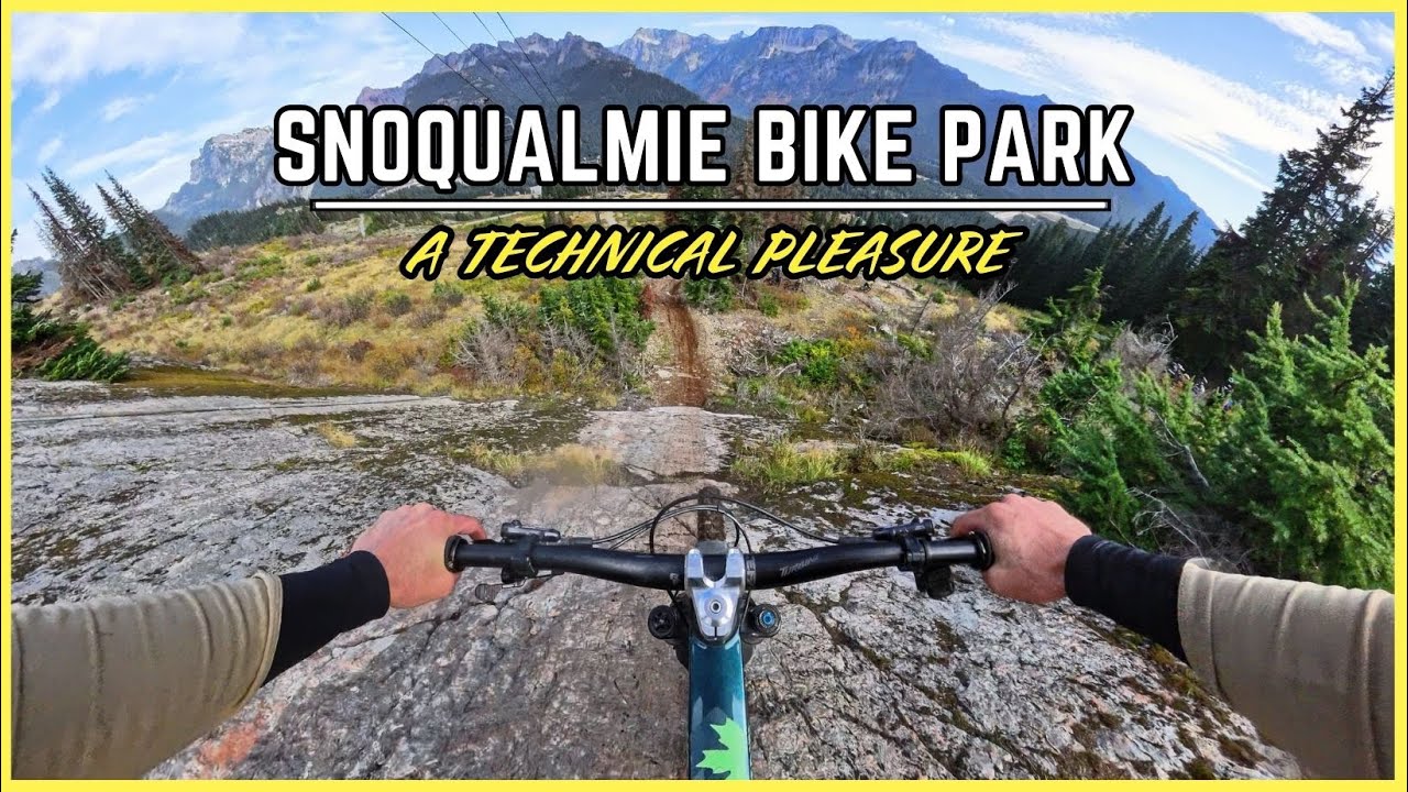First Laps at SUMMIT AT SNOQUALMIE Bike Park!
